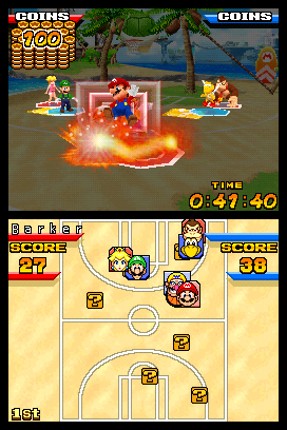 Mario Hoops 3-on-3 screenshot