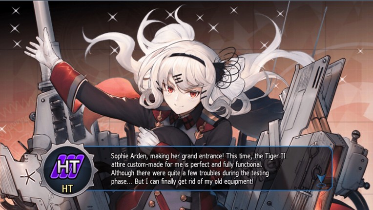 Metal Waltz: Anime tank girls screenshot