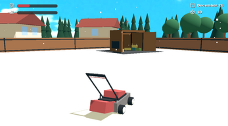 Red Lawn Mower Game screenshot