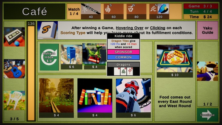 Showdown! Mahjong Tutorial Included screenshot