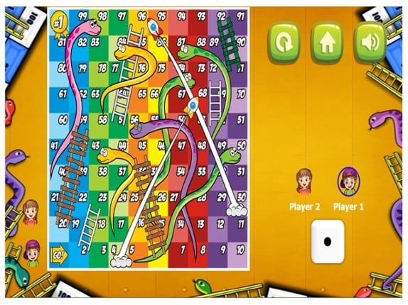 Snakes and Ladders - Play Snake and Ladder game screenshot