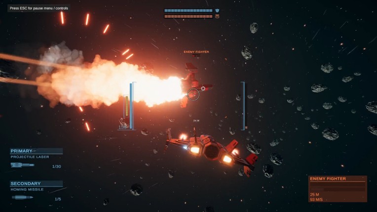 Starship Fighters: Space Combat Simulator screenshot