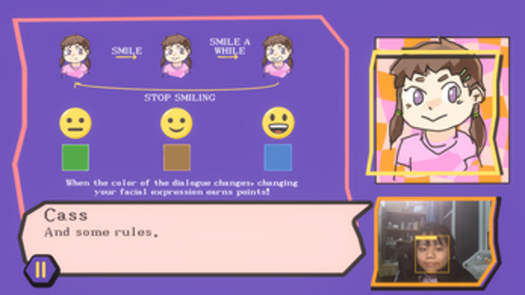 The Master of Fake Smiles[GGJ2024] screenshot