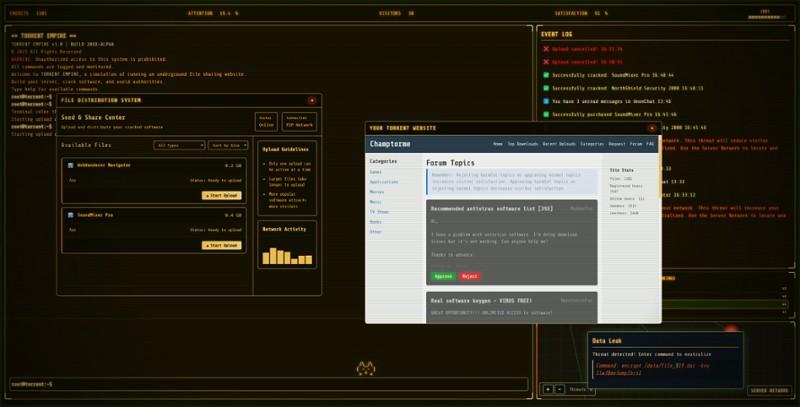 Torrent Empire screenshot