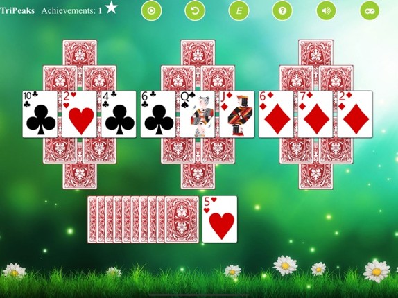 TriPeaks Solitaire X screenshot