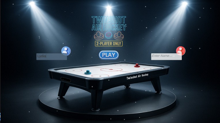 Twinshot Air Hockey: Instant 2-Player Action screenshot