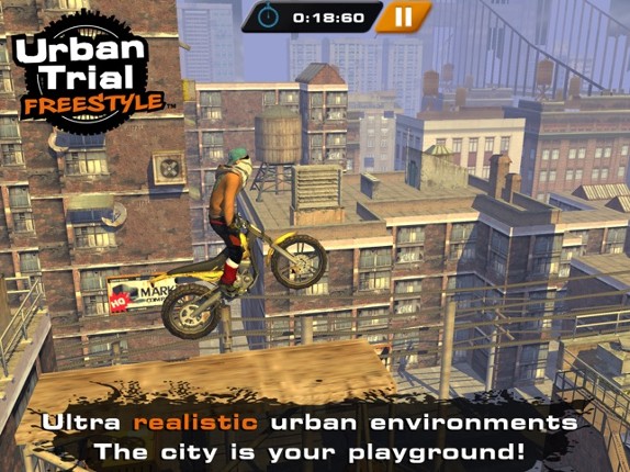 Urban Trial Freestyle Lite screenshot
