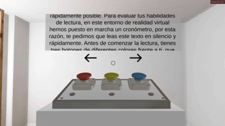 VR Dyslexia: Out of the box (Silent Reading and Rosenberg Test) for Meta Quest 2 [EN-ES-FR-IT]. screenshot