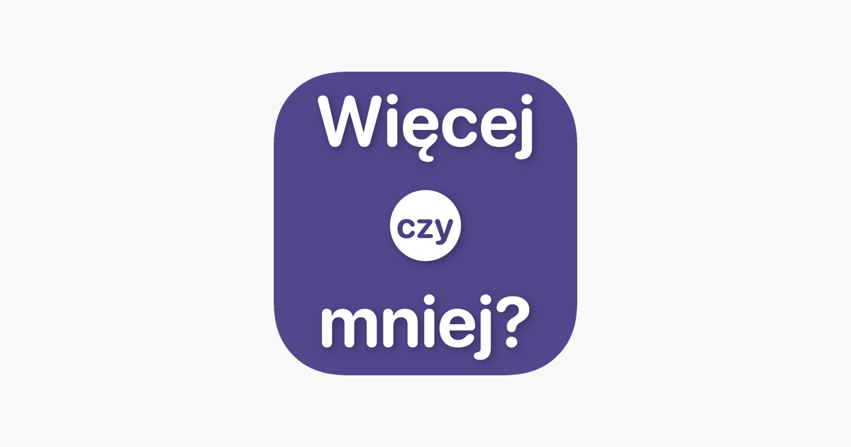 Games like Więcej czy mniej?