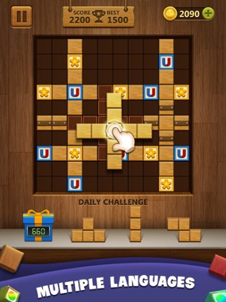 Wood Block Puzzle* screenshot