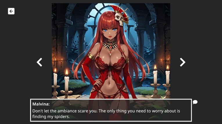 A Spooky Hunt With: Malvina screenshot