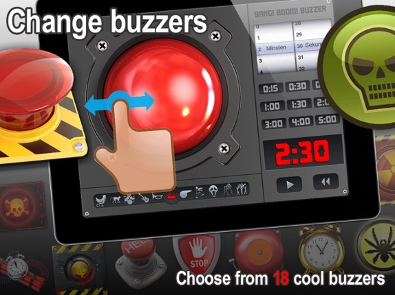 BANG! BOOM! Buzzer (Countdown Timer) screenshot