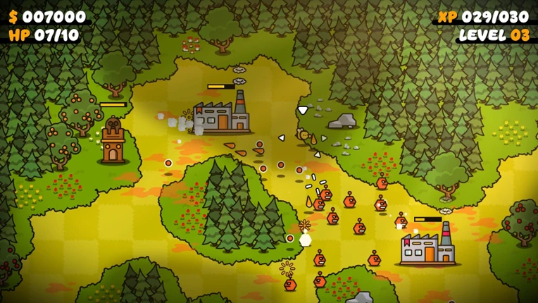 Bee With Gun screenshot