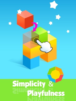 Block Puzzle -Drop rolling color blocks in crazy and happy 100 boards screenshot