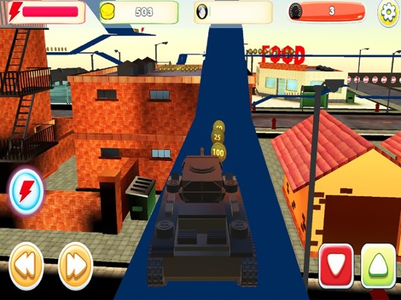 Cartoon Toy Cars Racing screenshot