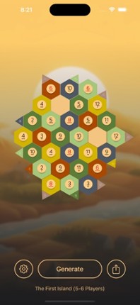 Catanous - Catan Map Generator Image