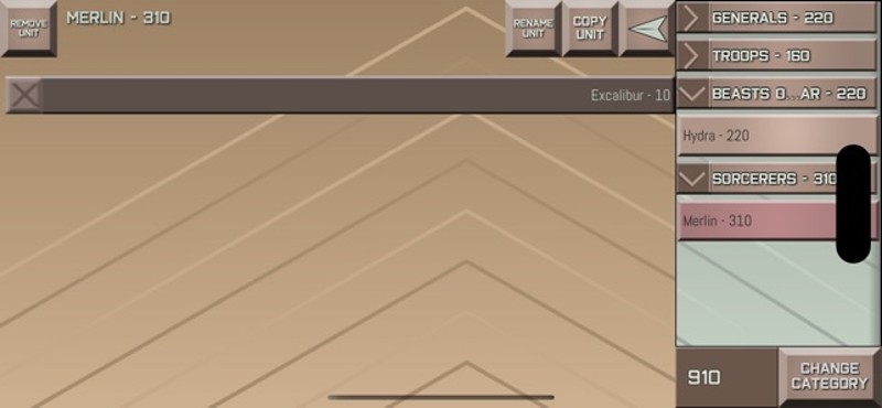 Codex Commander - Army Builder screenshot