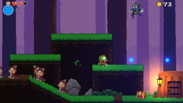 Dinopunk: the Cacops adventure screenshot