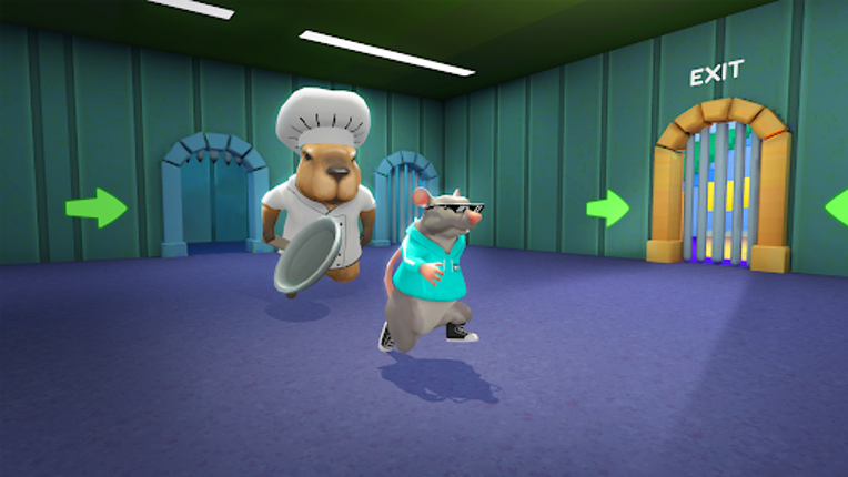 Obby Escape: Prison Rat Dance screenshot