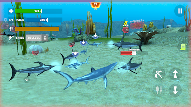 Shark Fish Simulator screenshot