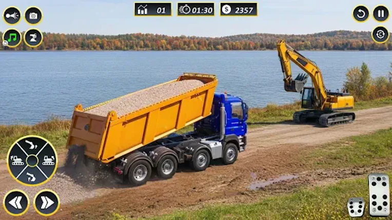 Excavator Sim 3D Construction screenshot
