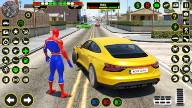 Spider Robot Hero Car Games Image