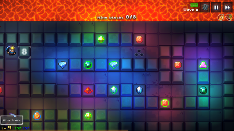 Gem Miner TD screenshot