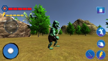 Grand Alien Battle 3D Image