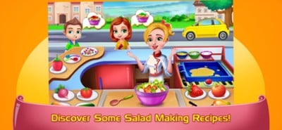 Healthy Food Truck Cooking Image