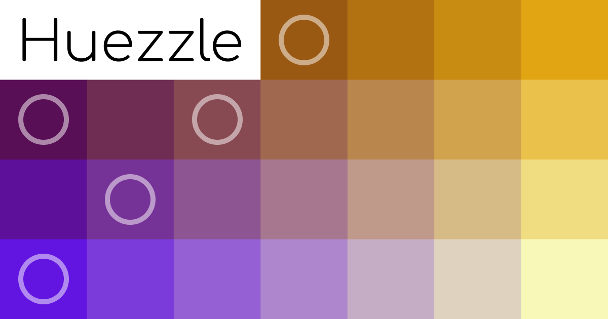 Games like Huezzle: your daily puzzle
