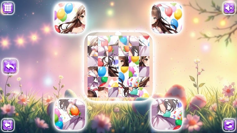 Lovely Anime Puzzle: Easter screenshot