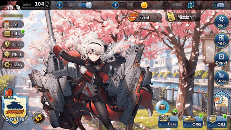 Metal Waltz: Anime tank girls screenshot