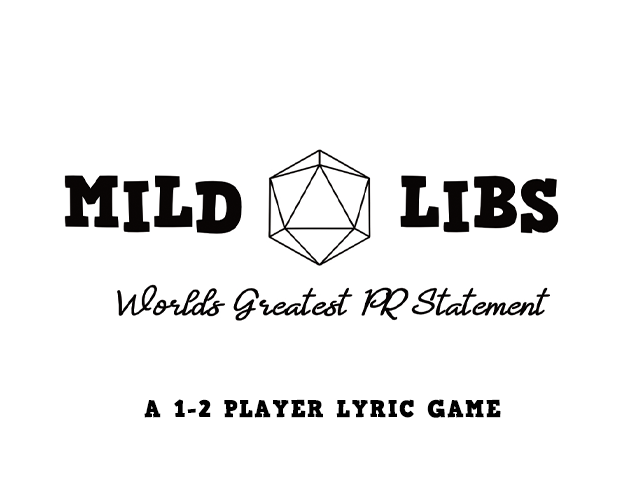 Games like MILD LIBS: World's Greatest PR Statement