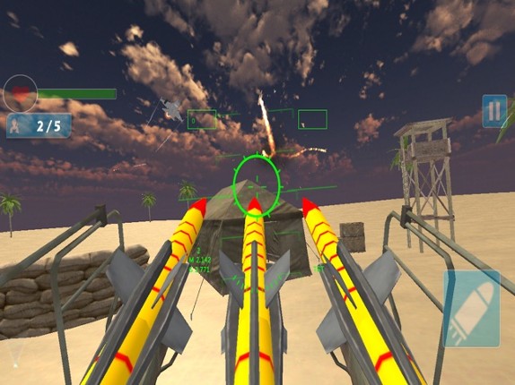 Missile Tank Game: War Sim Image