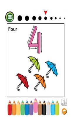 Numbers Tracer Phonics Coloring Book: Learning Basic Math Free For Toddlers And Kids! screenshot
