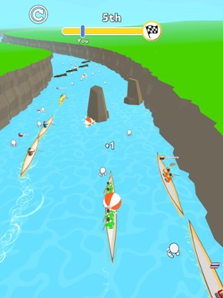 Paddling Race screenshot