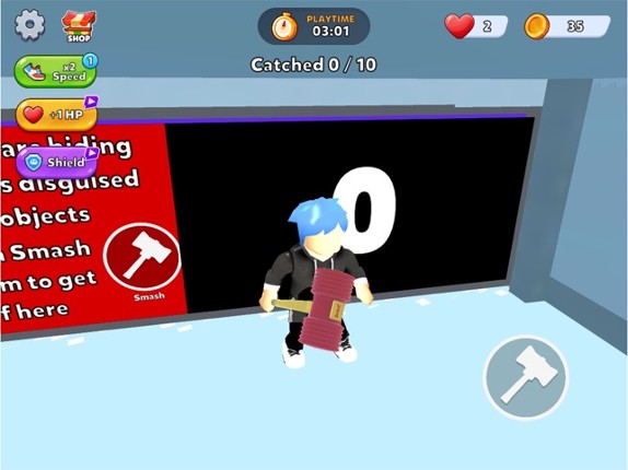 Rich Robi Lava Game screenshot