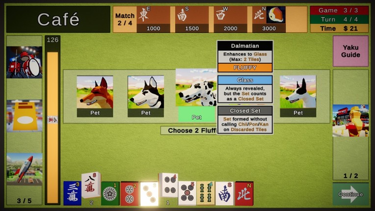 Showdown! Mahjong Tutorial Included screenshot