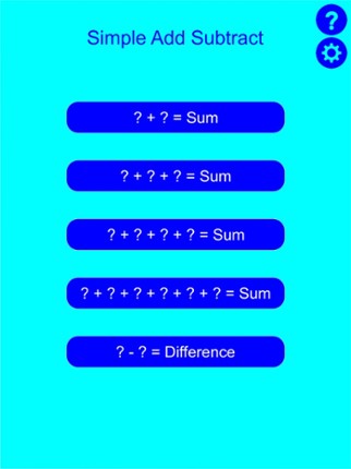 Simple Add Subtract Image