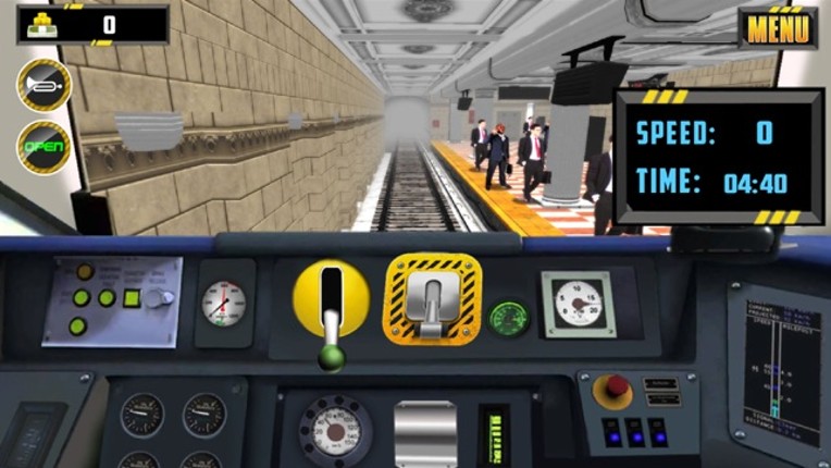 Subway Train 3D Control screenshot