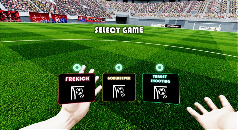 VR Soccer Training Image