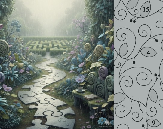 Wandering Garden - Rainy Path Image