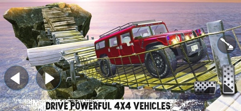 4x4 Delivery Jeep Trucker Image