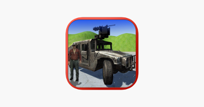 Army Hummer Transporter Truck Driver - Trucker Man Image