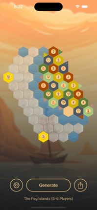 Catanous - Catan Map Generator screenshot