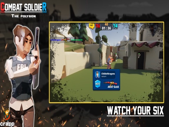 Combat Soldier - The Polygon screenshot