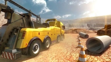 Construction Crane Parking - Driving Simulator Image