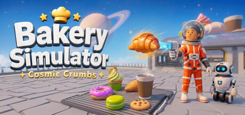 Cosmic Crumbs: Bakery Simulator Image