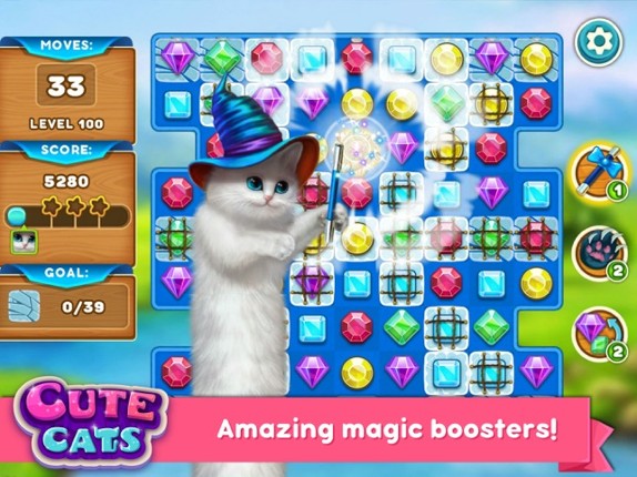 Cute Cats: Magic Adventure screenshot