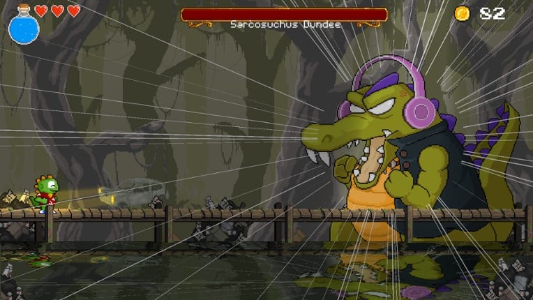 Dinopunk: the Cacops adventure screenshot